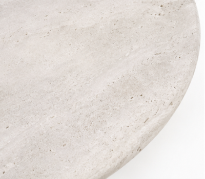Холна маса BALL Travertine  90x32x90